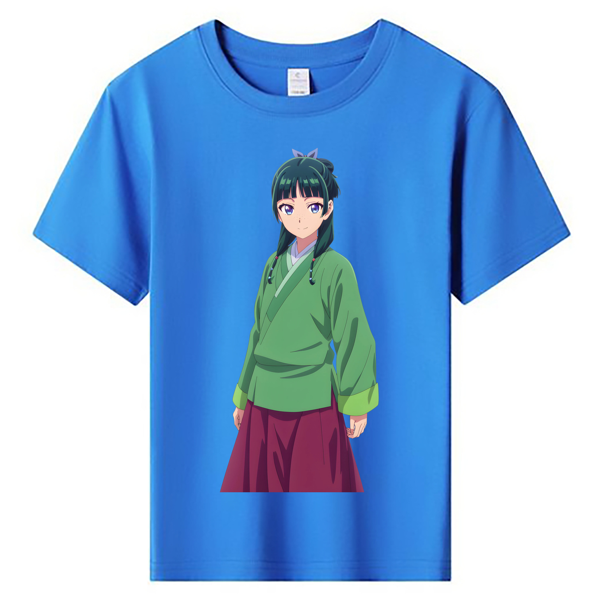 （画像用） 薬屋のひとりごと The Apothecary Diaries 綿100％キッズTシャツ（フロントプリント）